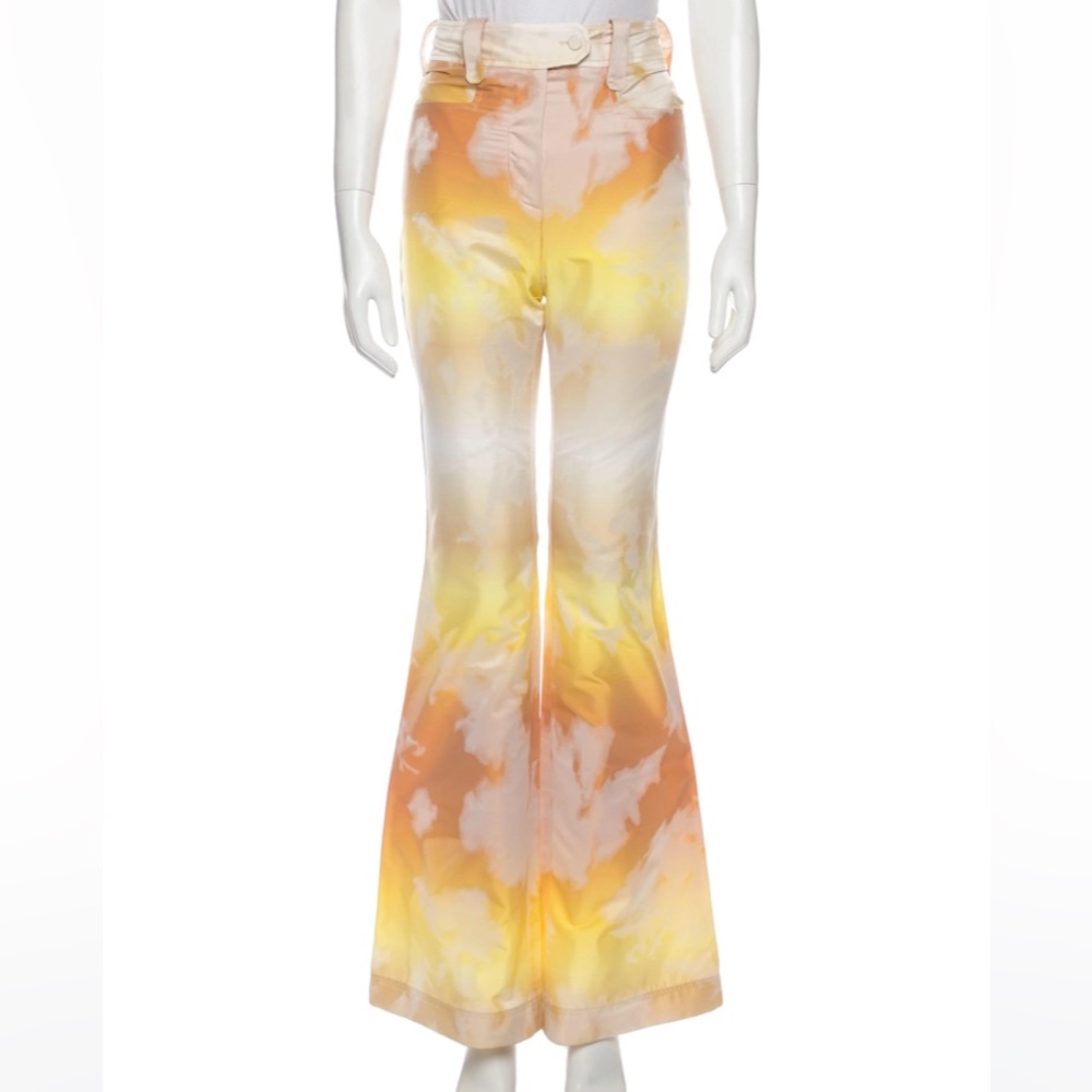 Amazing Eleanor Balfour printed wide-leg pants us size 2